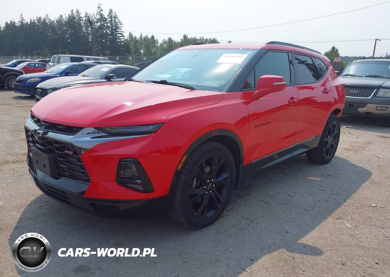 2019 Chevrolet Blazer Rs VIN:3GNKBJRS0KS612392 - 2