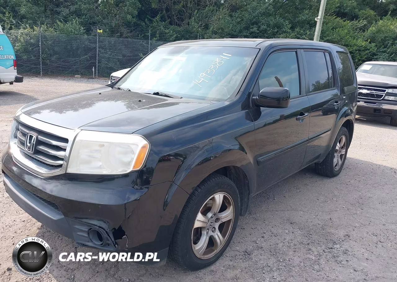 2014 Honda Pilot Ex-L VIN:5FNYF4H70EB021739 - 2