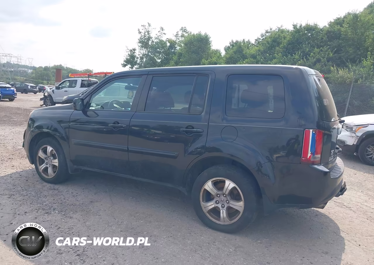 2014 Honda Pilot Ex-L VIN:5FNYF4H70EB021739 - 3