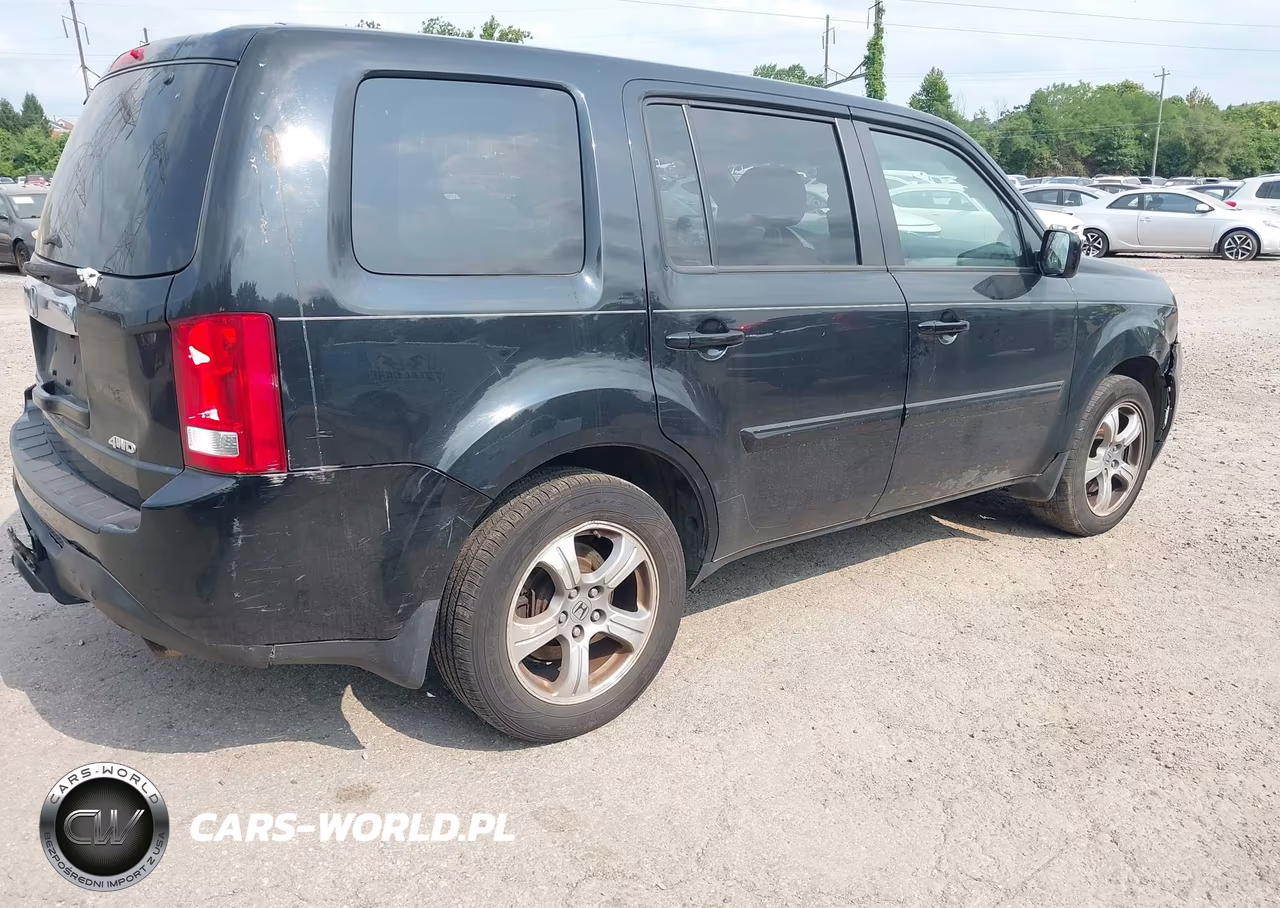 2014 Honda Pilot Ex-L VIN:5FNYF4H70EB021739 - 4