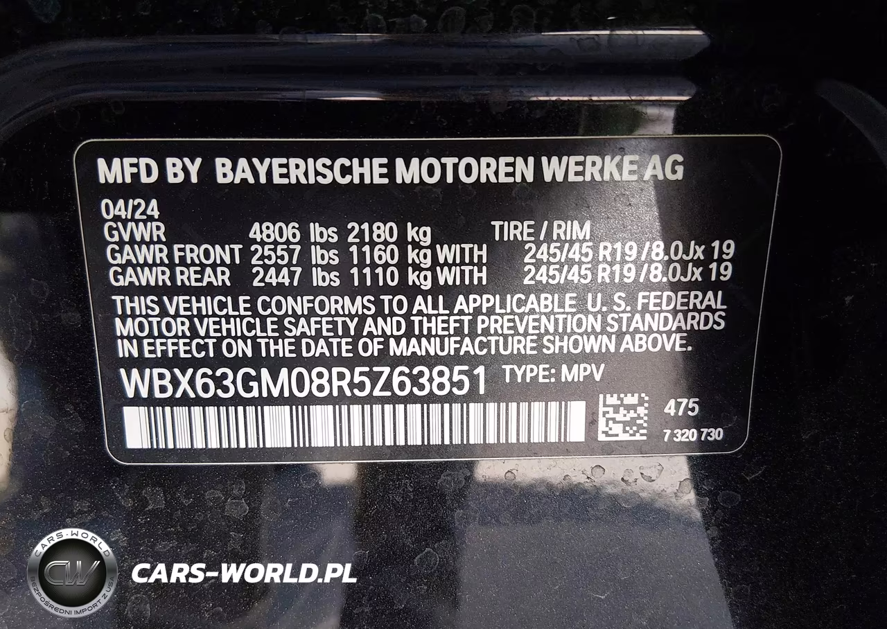 2024 BMW X2 xDrive28I VIN:WBX63GM08R5Z63851 - 9