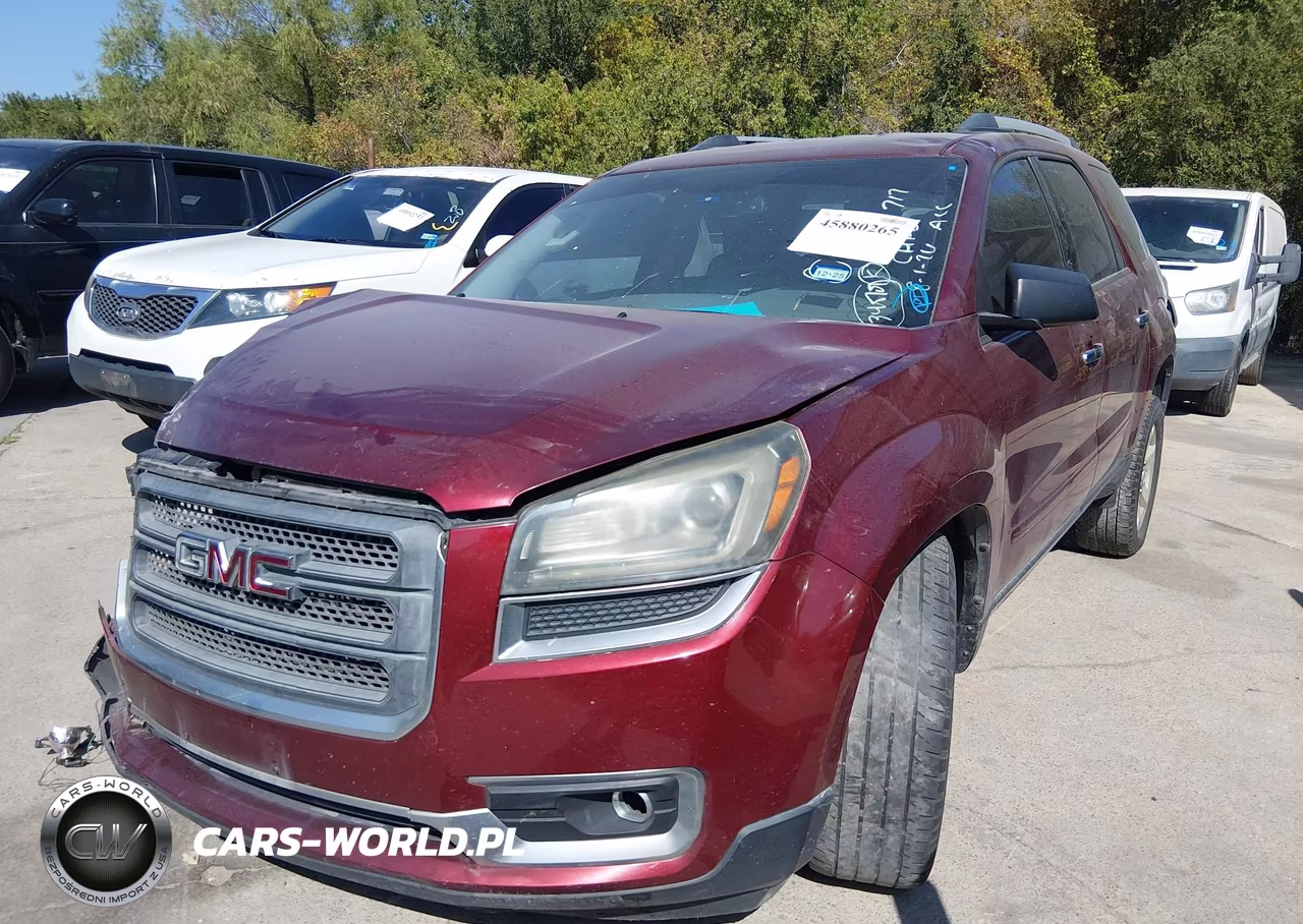 2015 GMC Acadia Sle-2 VIN:1GKKRPKD2FJ345707 - 2