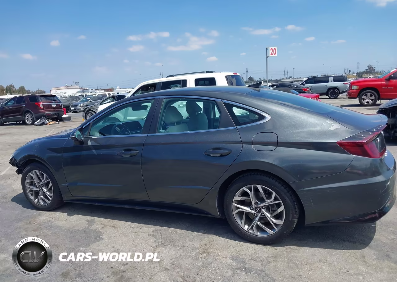 2021 Hyundai Sonata Sel VIN:KMHL64JA4MA165653 - 14