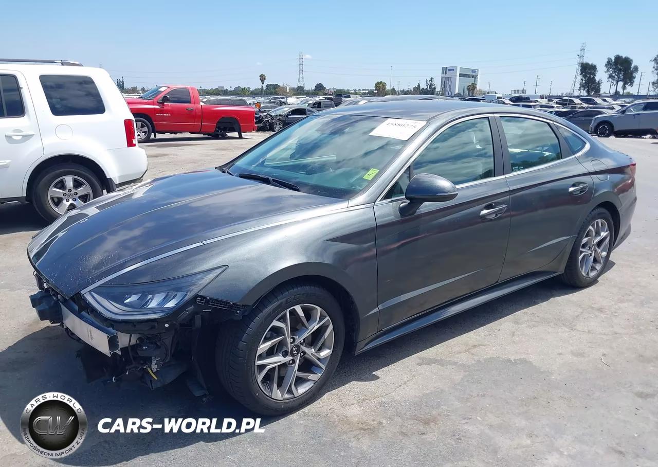 2021 Hyundai Sonata Sel VIN:KMHL64JA4MA165653 - 2