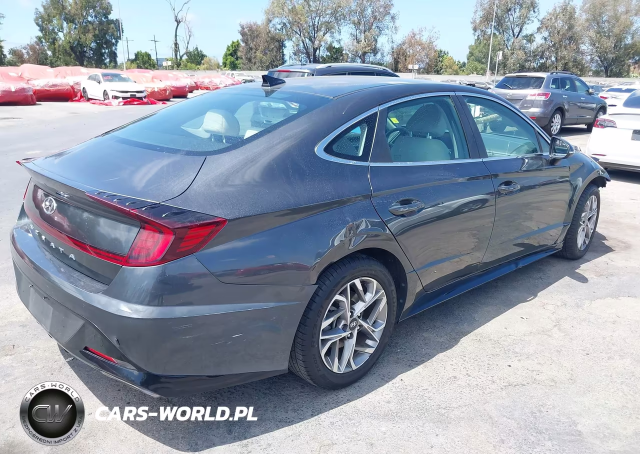 2021 Hyundai Sonata Sel VIN:KMHL64JA4MA165653 - 4