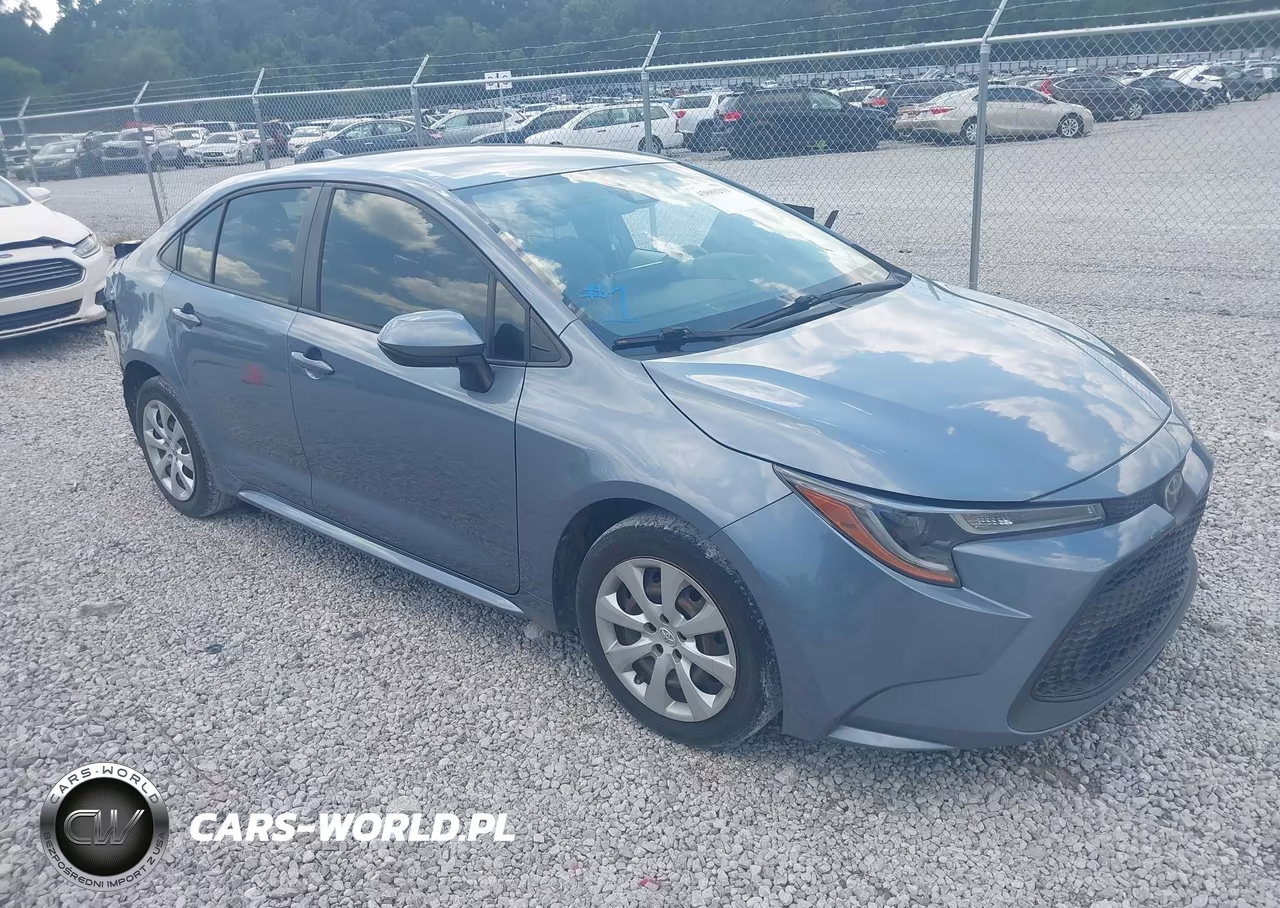 2021 Toyota Corolla Le VIN:JTDEPMAEXMJ183765 - 1