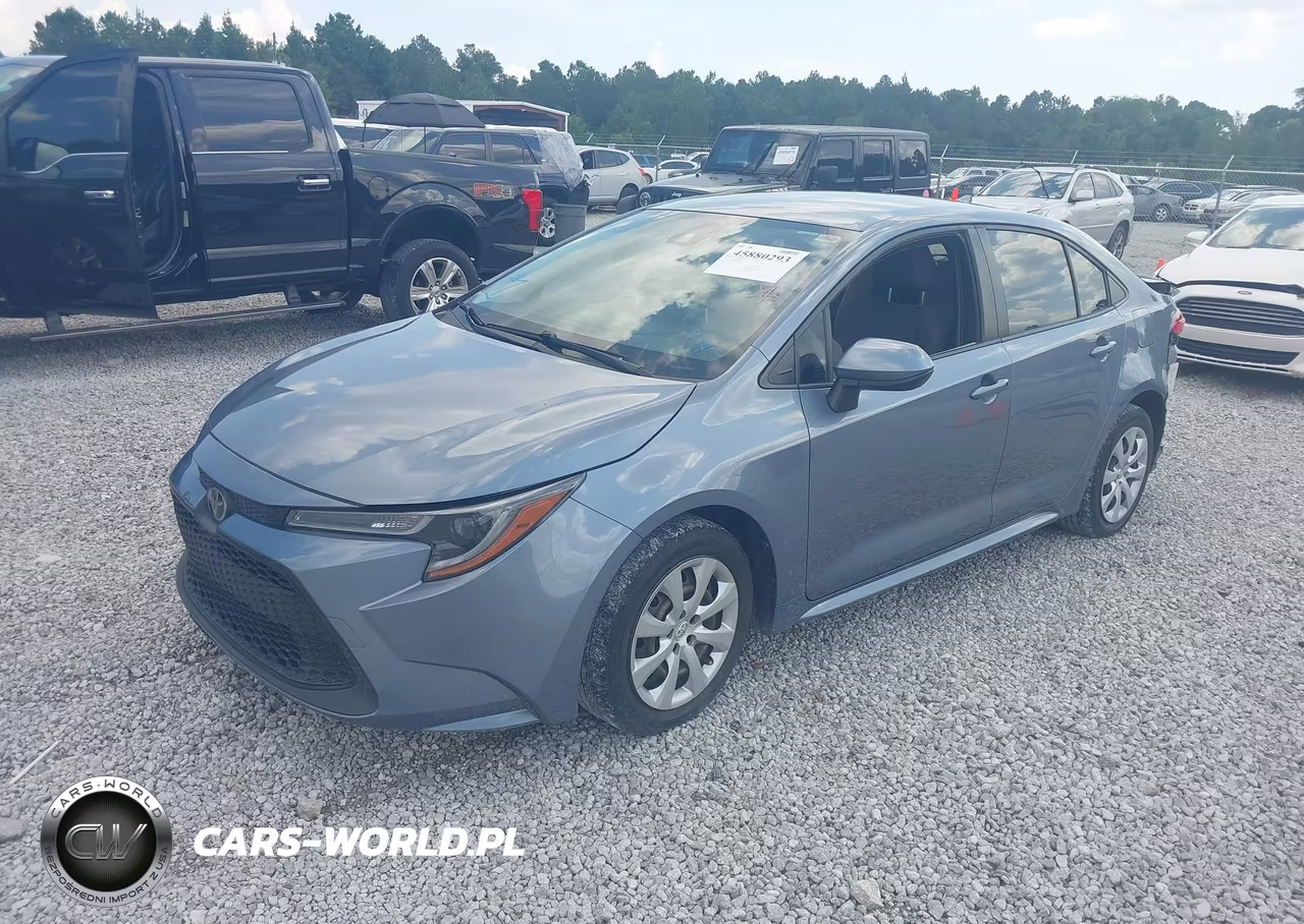 2021 Toyota Corolla Le VIN:JTDEPMAEXMJ183765 - 2