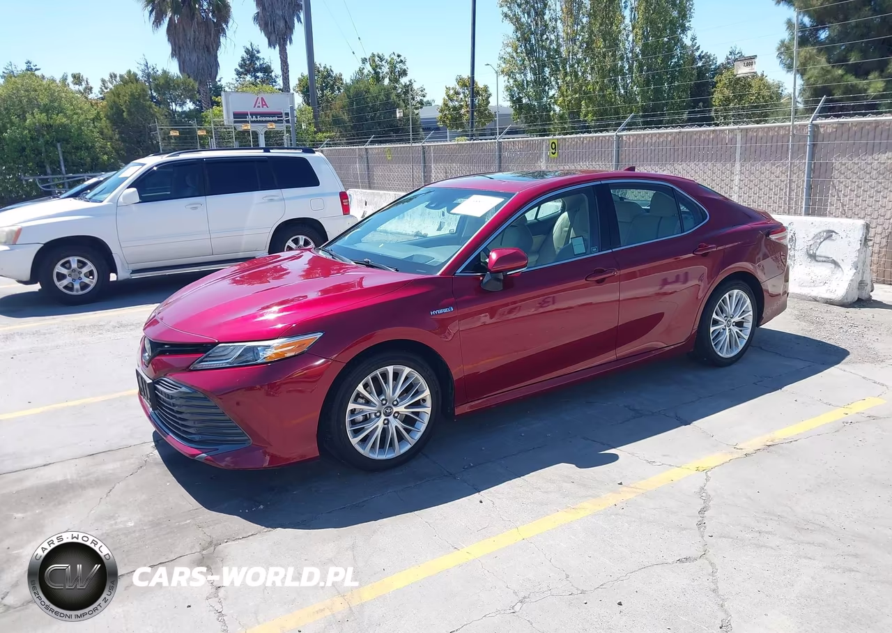 2020 Toyota Camry Hybrid Xle VIN:4T1F31AK6LU012525 - 2