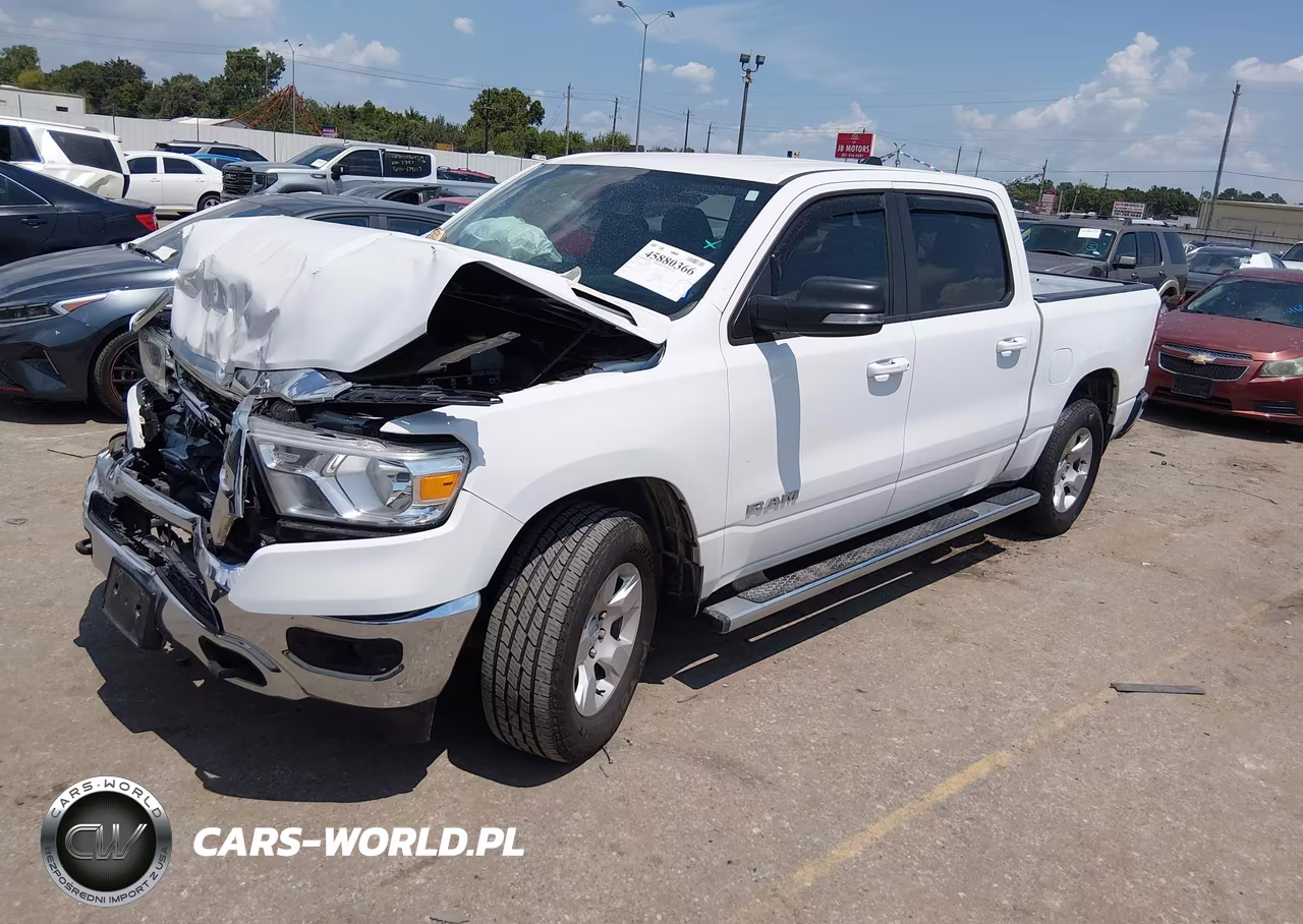 2022 Ram 1500 Big Horn 4X4 5'7 Box VIN:1C6SRFFT3NN477008 - 2
