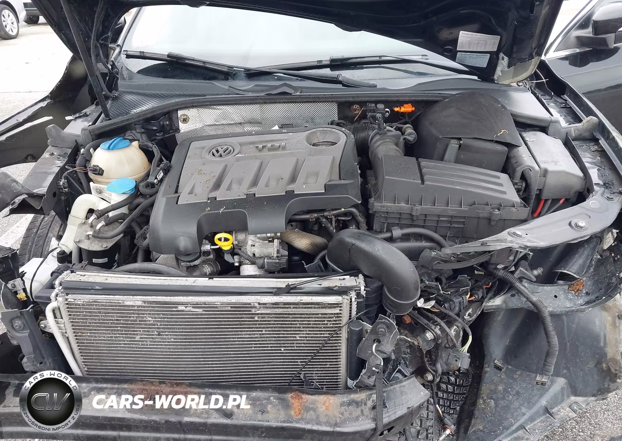 2014 Volkswagen Passat 2.0L Tdi Sel Premium VIN:1VWCN7A35EC092967 - 10