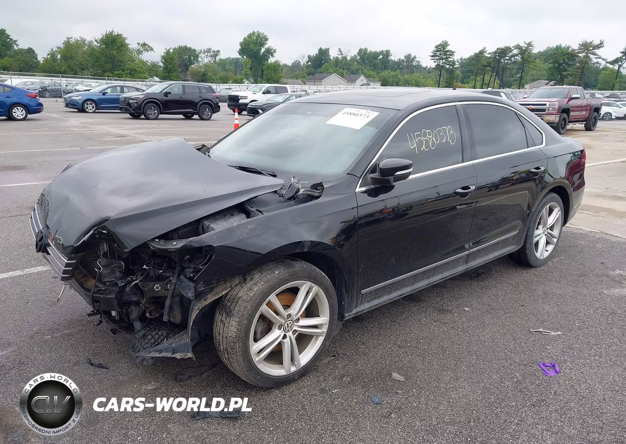 2014 Volkswagen Passat 2.0L Tdi Sel Premium VIN:1VWCN7A35EC092967 - 2