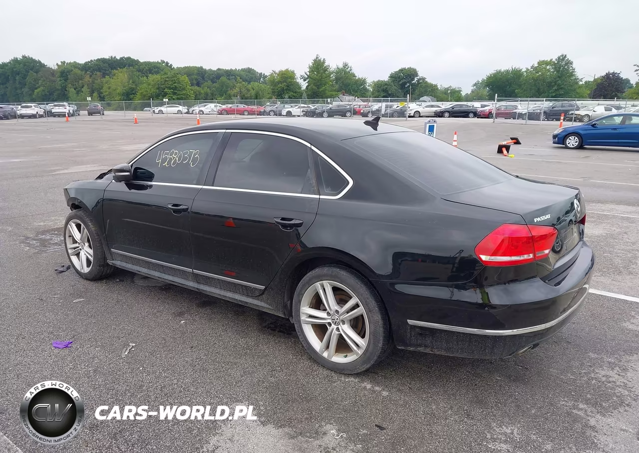 2014 Volkswagen Passat 2.0L Tdi Sel Premium VIN:1VWCN7A35EC092967 - 3