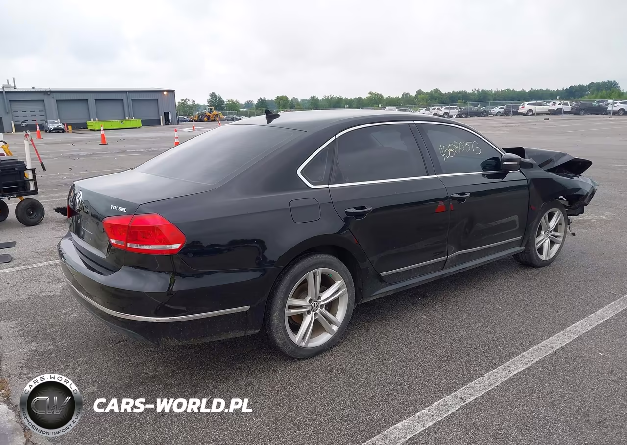2014 Volkswagen Passat 2.0L Tdi Sel Premium VIN:1VWCN7A35EC092967 - 4