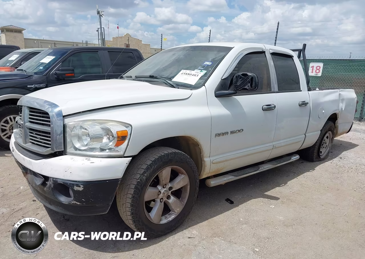 2007 Dodge Ram 1500 Slt VIN:1D7HA18P97S113585 - 2