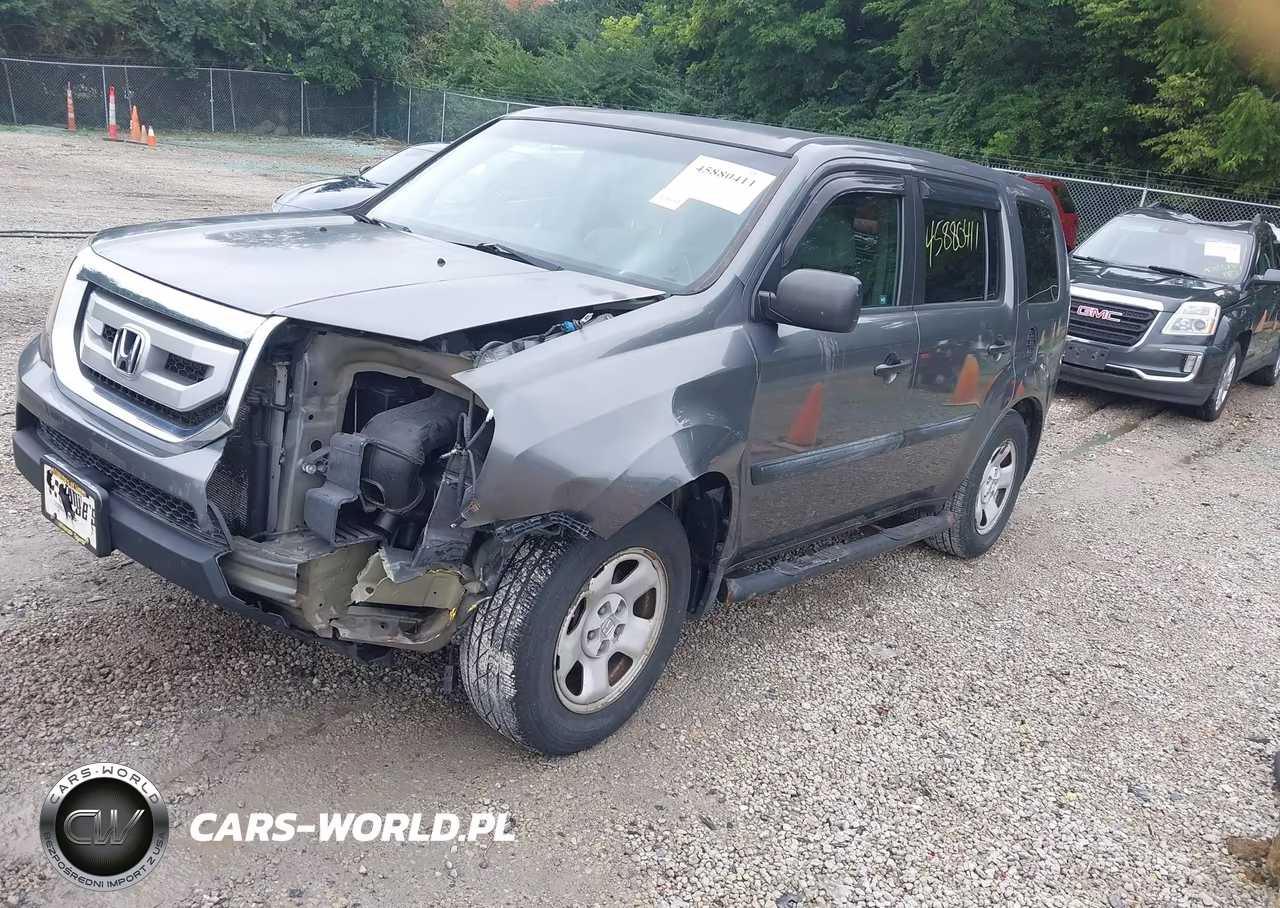 2011 Honda Pilot Lx VIN:5FNYF4H24BB055991 - 2