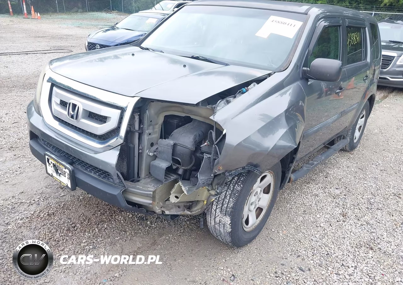 2011 Honda Pilot Lx VIN:5FNYF4H24BB055991 - 6