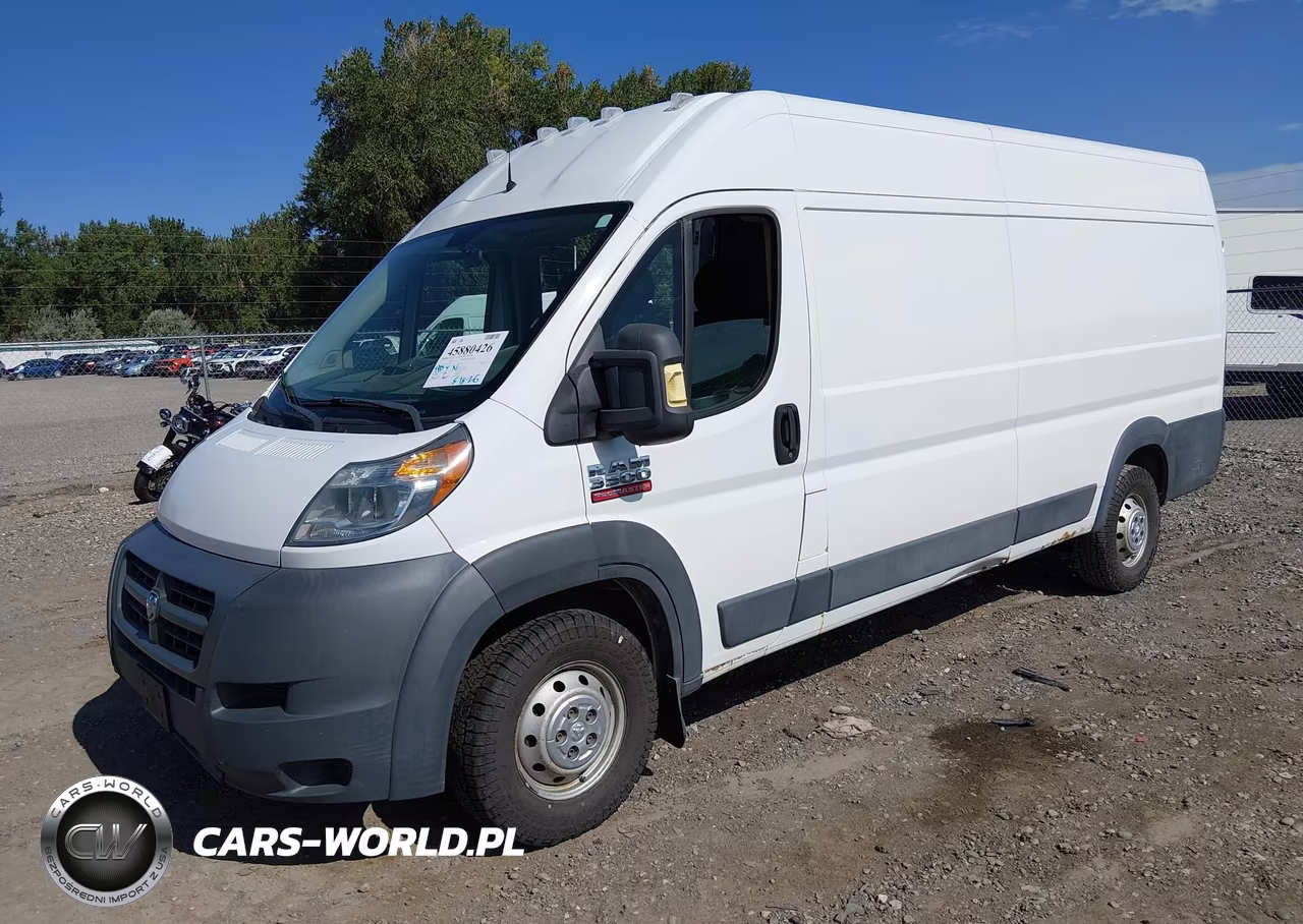 2014 Ram Promaster 3500 High Roof VIN:3C6URVJG9EE114391 - 2