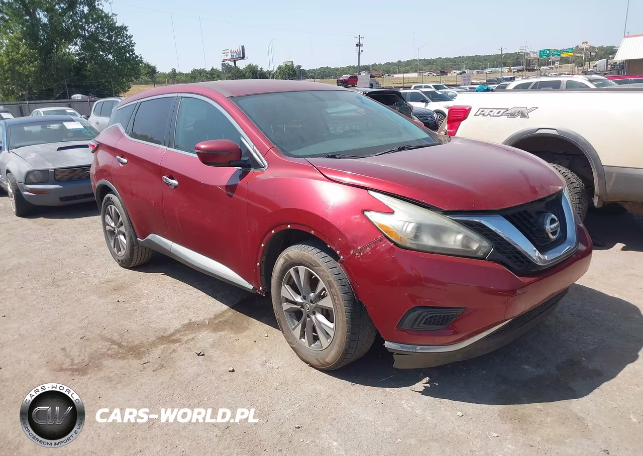2016 Nissan Murano Platinum-S-Sl-Sv
