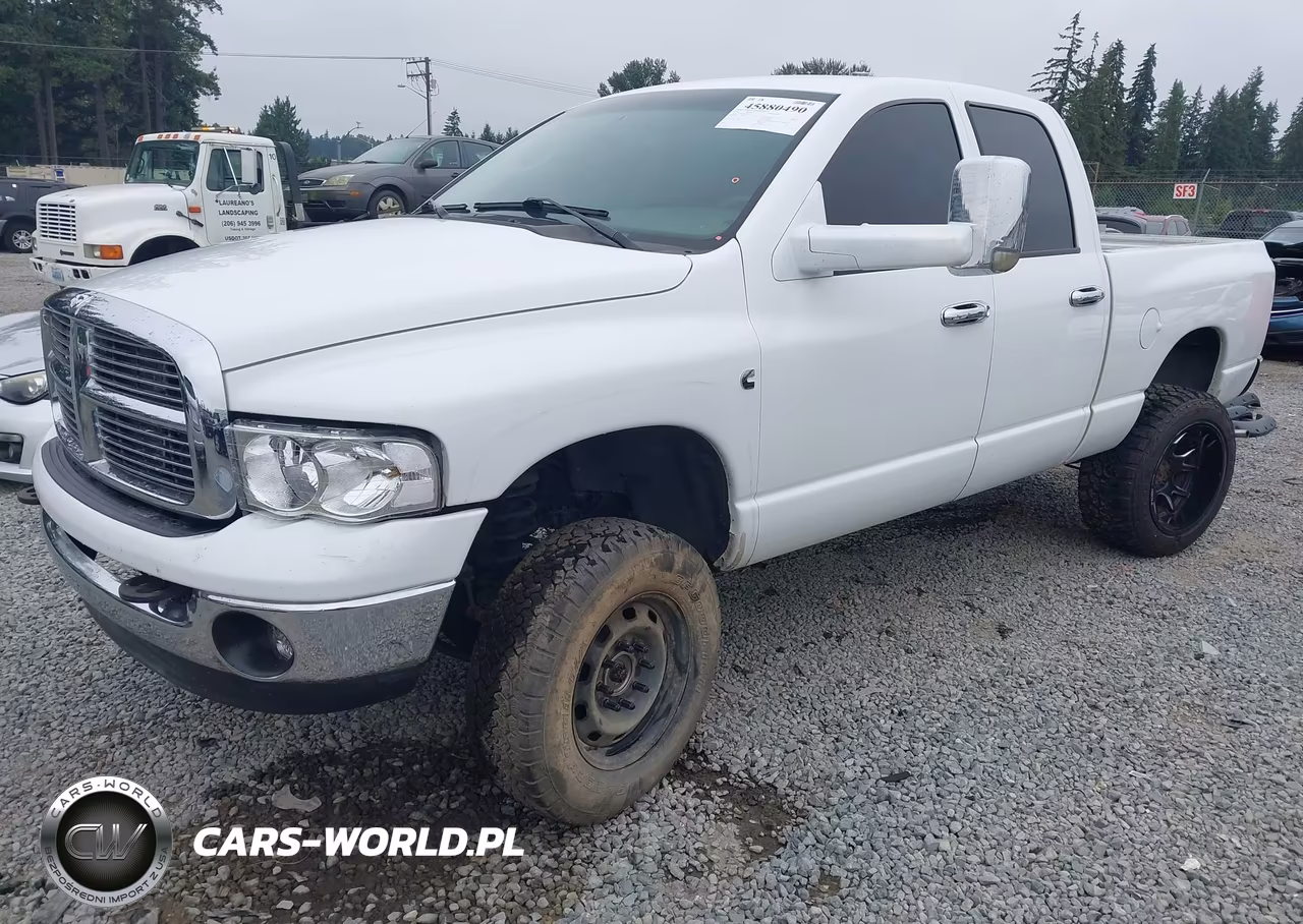 2004 Dodge Ram 2500 Slt-Laramie VIN:3D7KU28CX4G180392 - 2