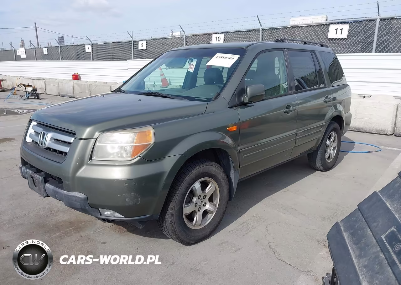 2006 Honda Pilot Ex-L VIN:5FNYF28776B026829 - 2