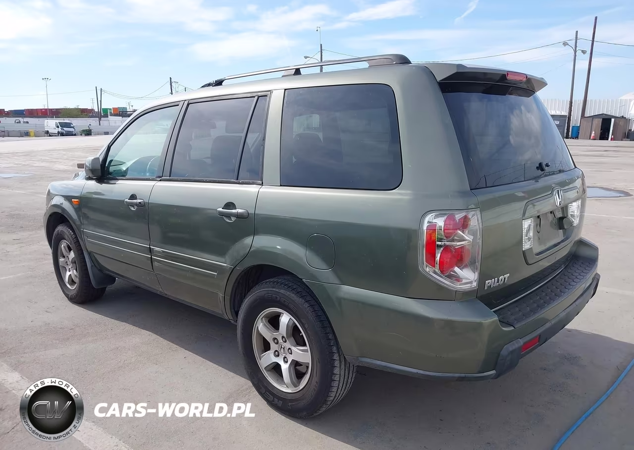 2006 Honda Pilot Ex-L VIN:5FNYF28776B026829 - 3