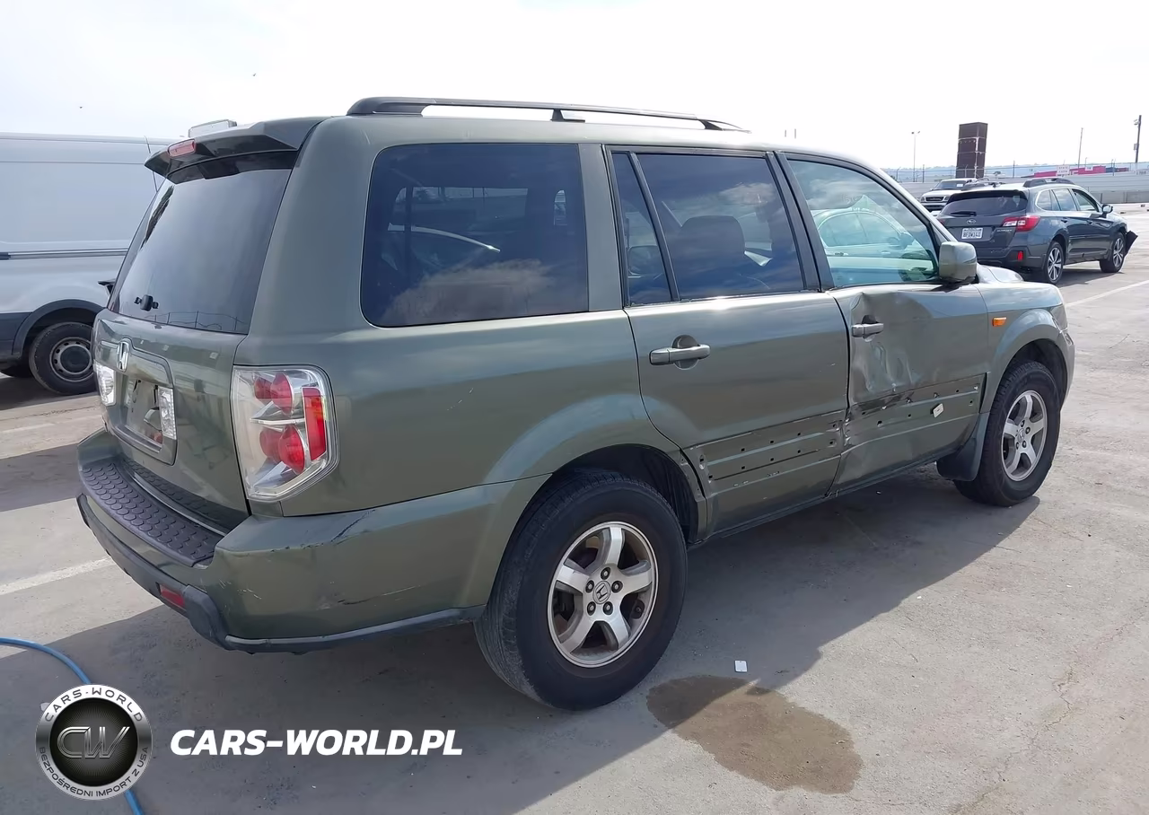 2006 Honda Pilot Ex-L VIN:5FNYF28776B026829 - 4