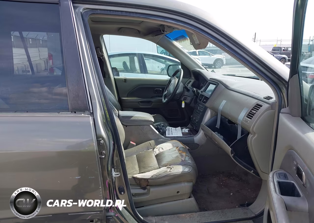 2006 Honda Pilot Ex-L VIN:5FNYF28776B026829 - 5