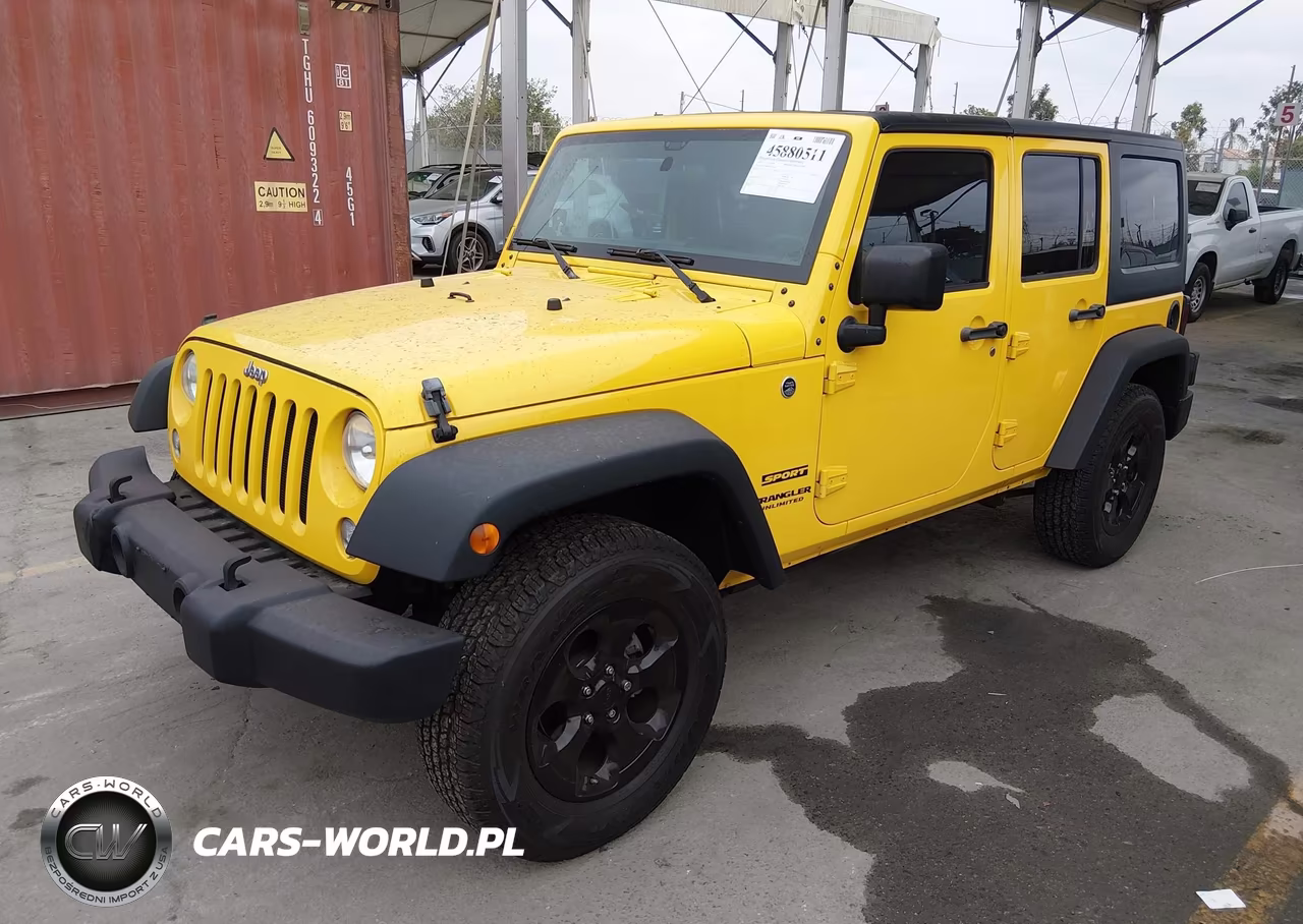 2015 Jeep Wrangler Unlimited Sport VIN:1C4BJWDG3FL625306 - 2