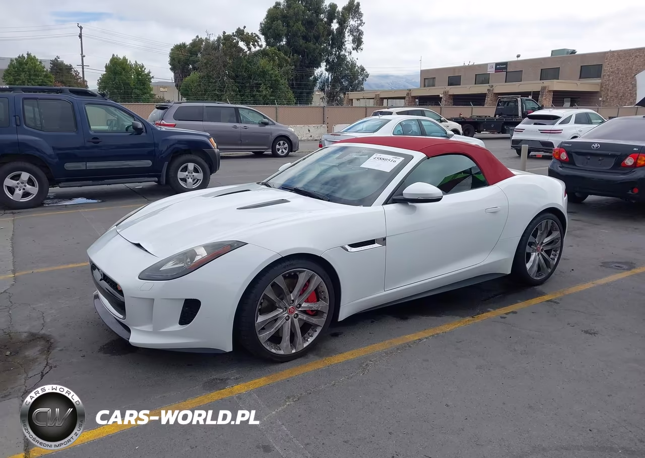 2014 Jaguar F-Type V8 S VIN:SAJWA6GL4EMK08586 - 2