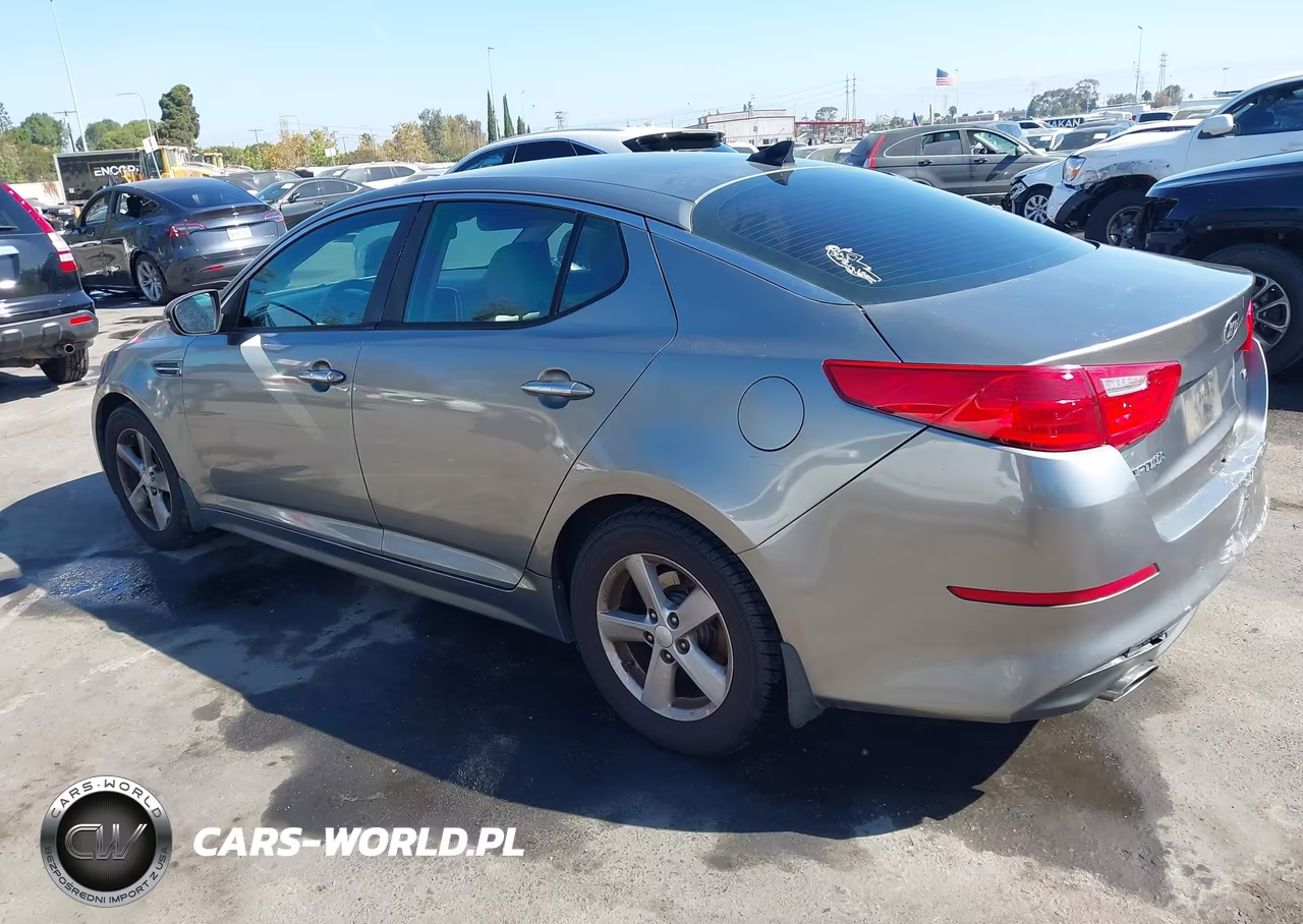 2014 Kia Optima Lx VIN:5XXGM4A79EG335141 - 3