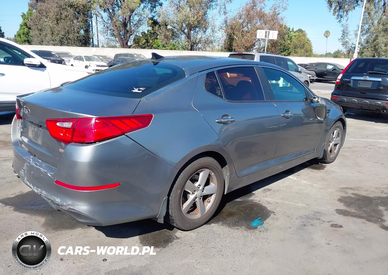 2014 Kia Optima Lx VIN:5XXGM4A79EG335141 - 4