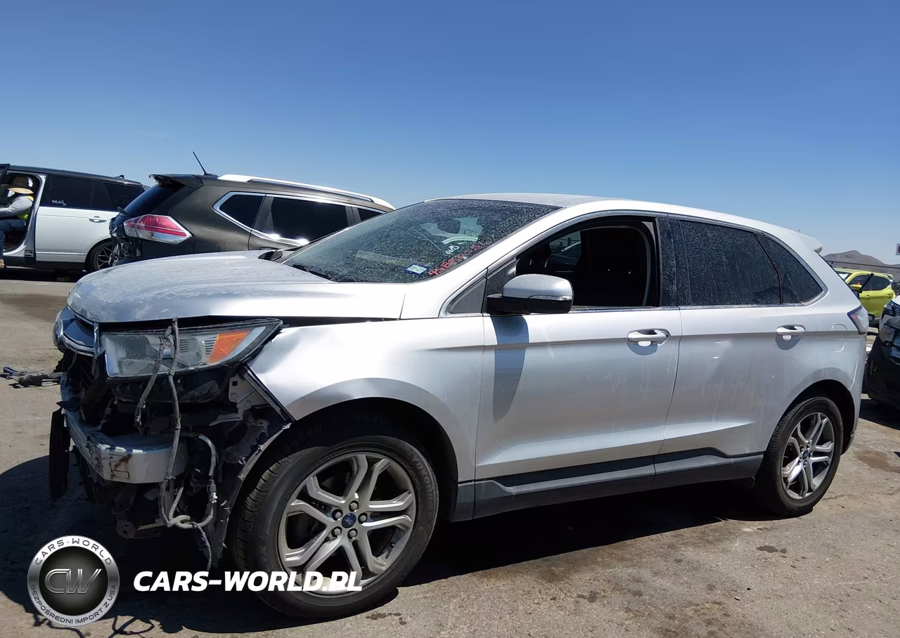 2015 Ford Edge Titanium VIN:2FMTK3K98FBB06946 - 14