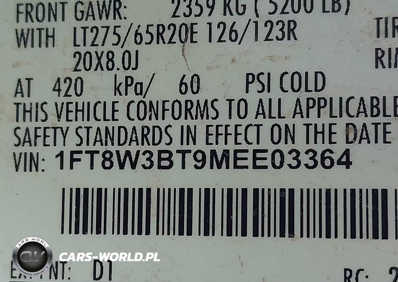 2021 Ford F-350 King Ranch VIN:1FT8W3BT9MEE03364 - 8
