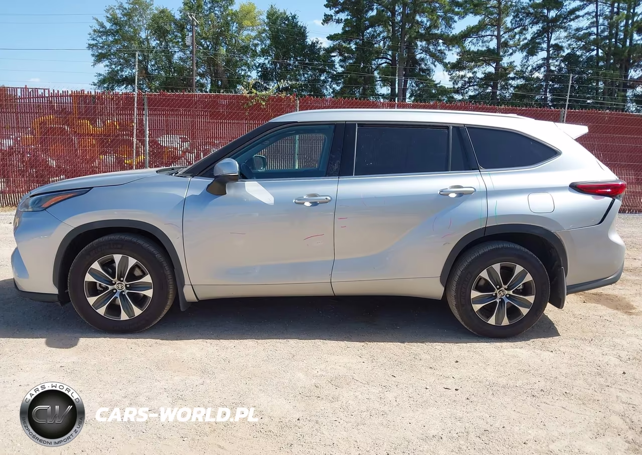 2022 Toyota Highlander Xle VIN:5TDGZRAH2NS121565 - 18