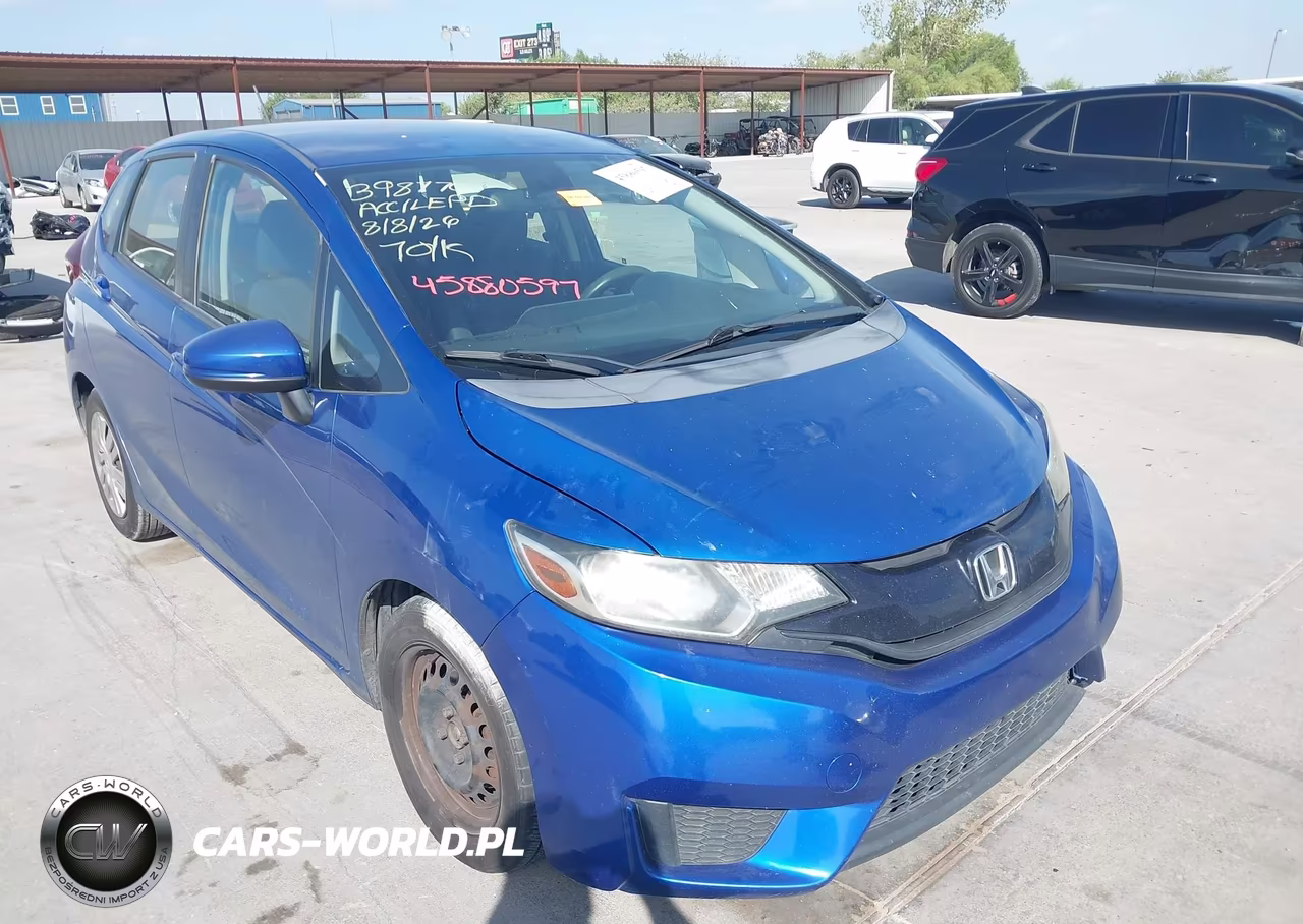 2016 Honda Fit Lx VIN:JHMGK5H54GS011151 - 1