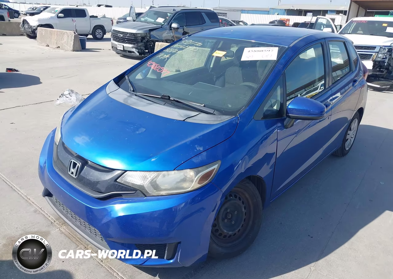 2016 Honda Fit Lx VIN:JHMGK5H54GS011151 - 2