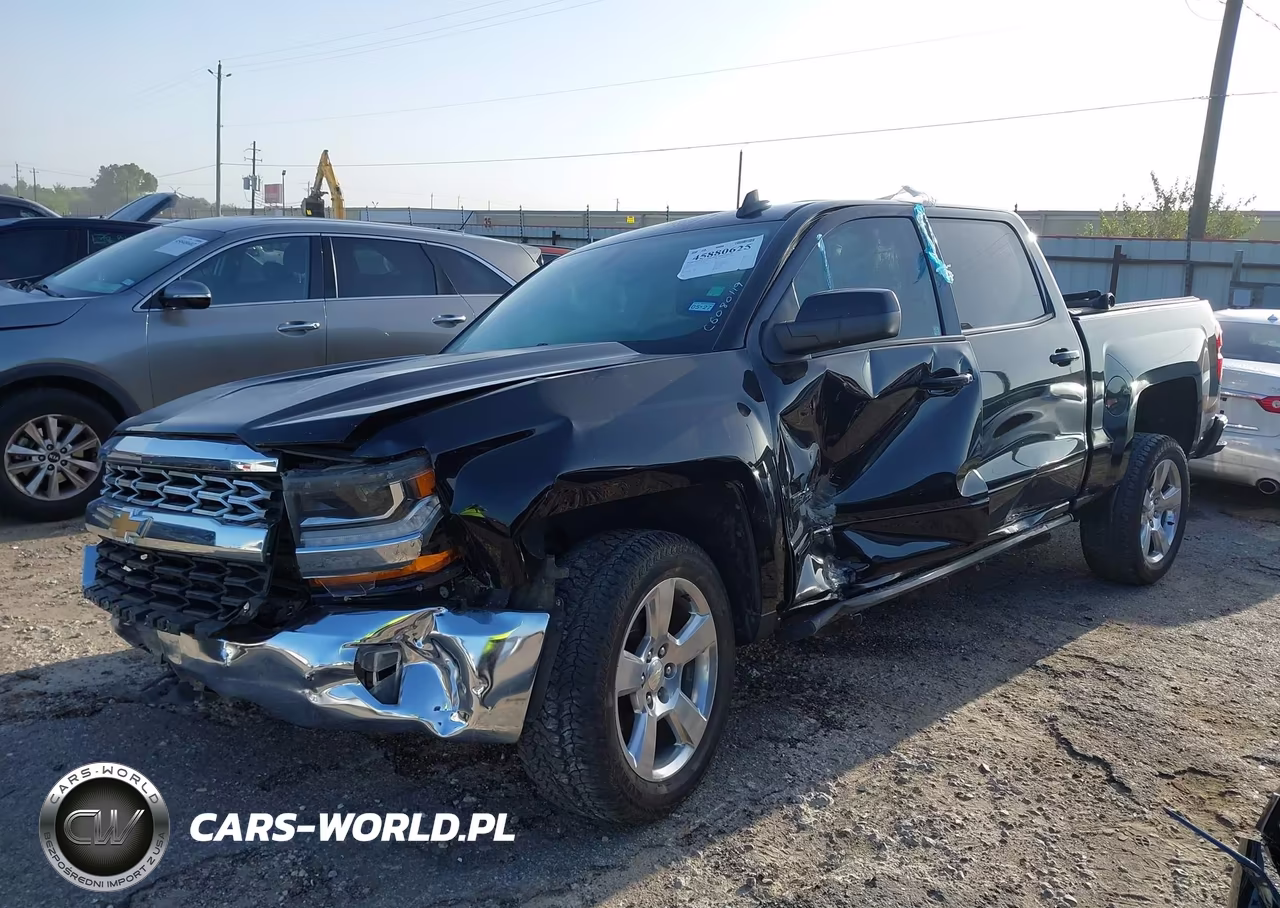2018 Chevrolet Silverado 1500 1Lt VIN:3GCPCREC9JG176975 - 2