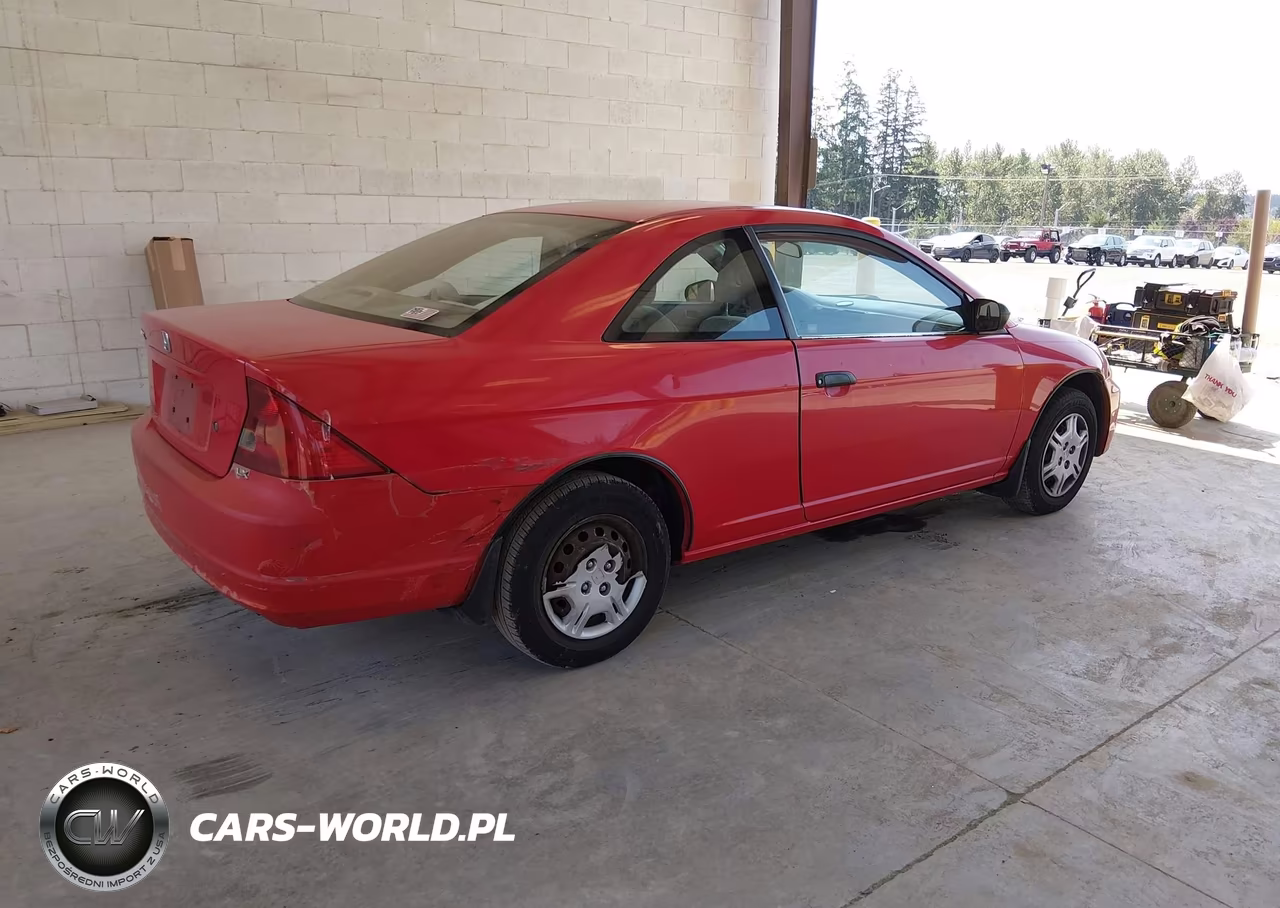 2001 Honda Civic Lx VIN:1HGEM22531L049192 - 4