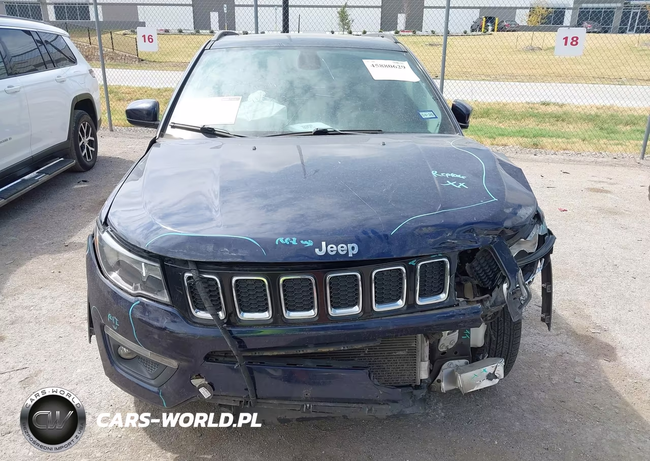 2021 Jeep Compass Latitude Fwd VIN:3C4NJCBB6MT502426 - 12