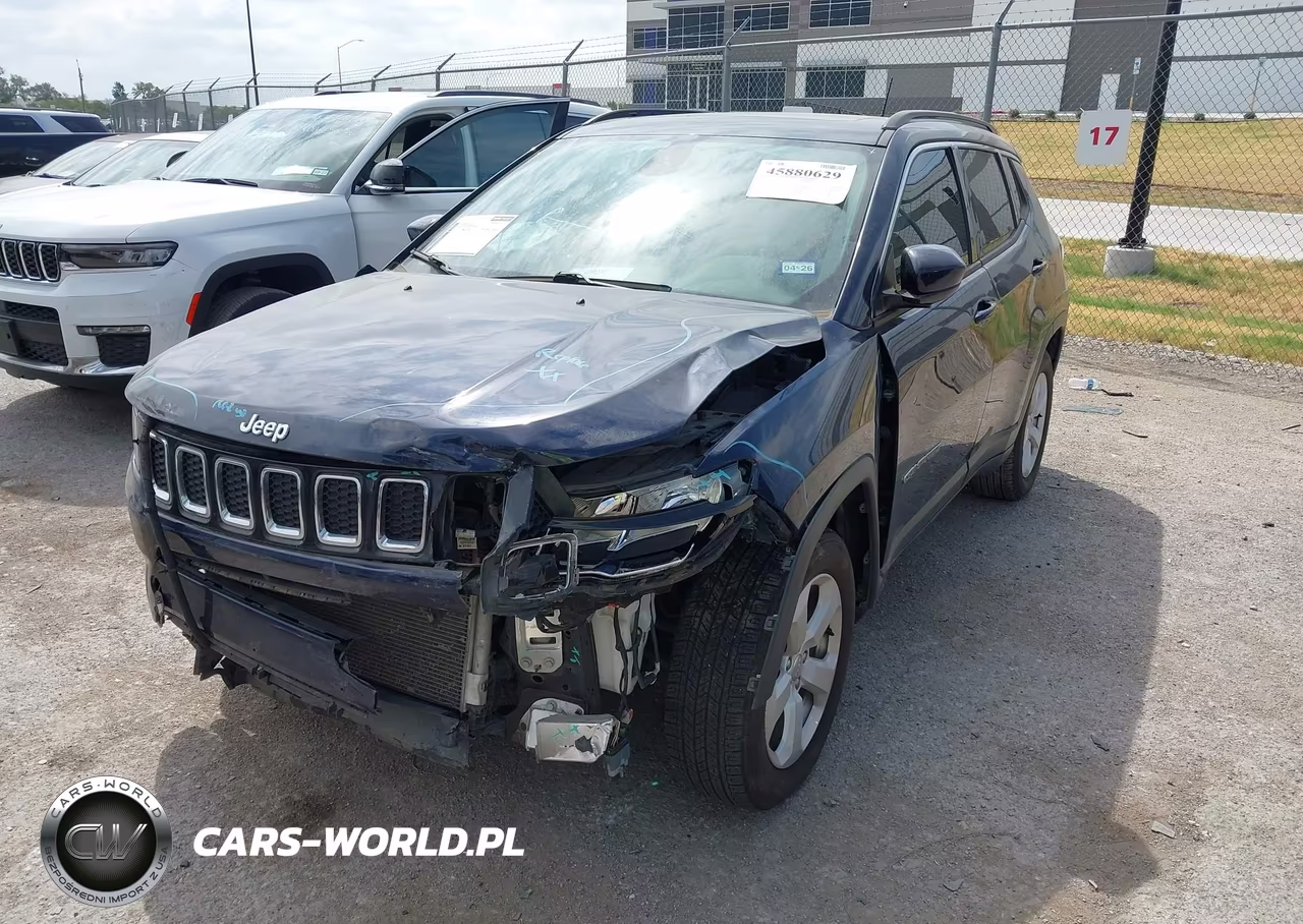 2021 Jeep Compass Latitude Fwd VIN:3C4NJCBB6MT502426 - 2