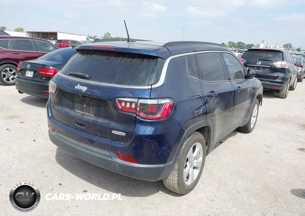 2021 Jeep Compass Latitude Fwd VIN:3C4NJCBB6MT502426 - 4