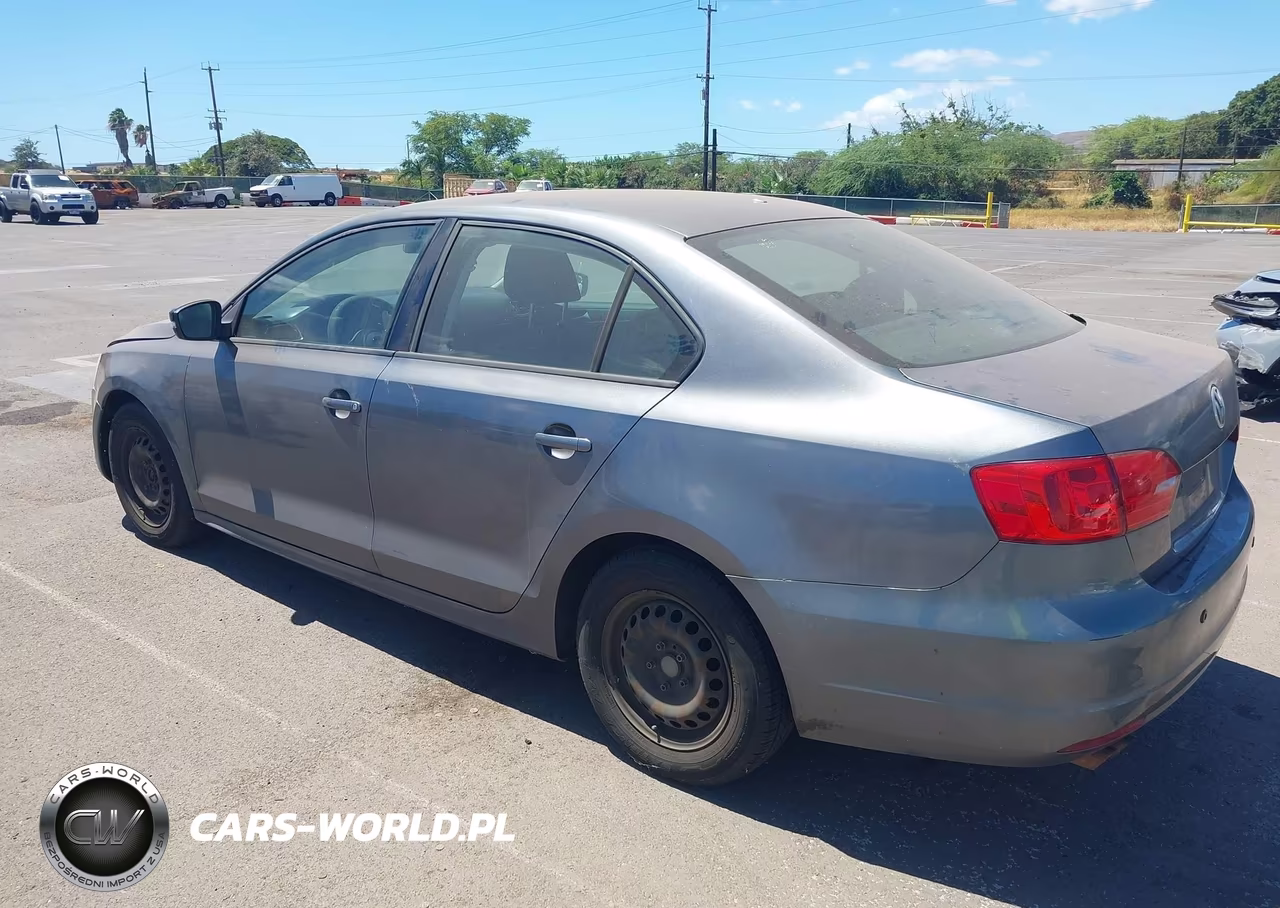 2014 Volkswagen Jetta 2.0L S VIN:3VW2K7AJ8EM316234 - 3