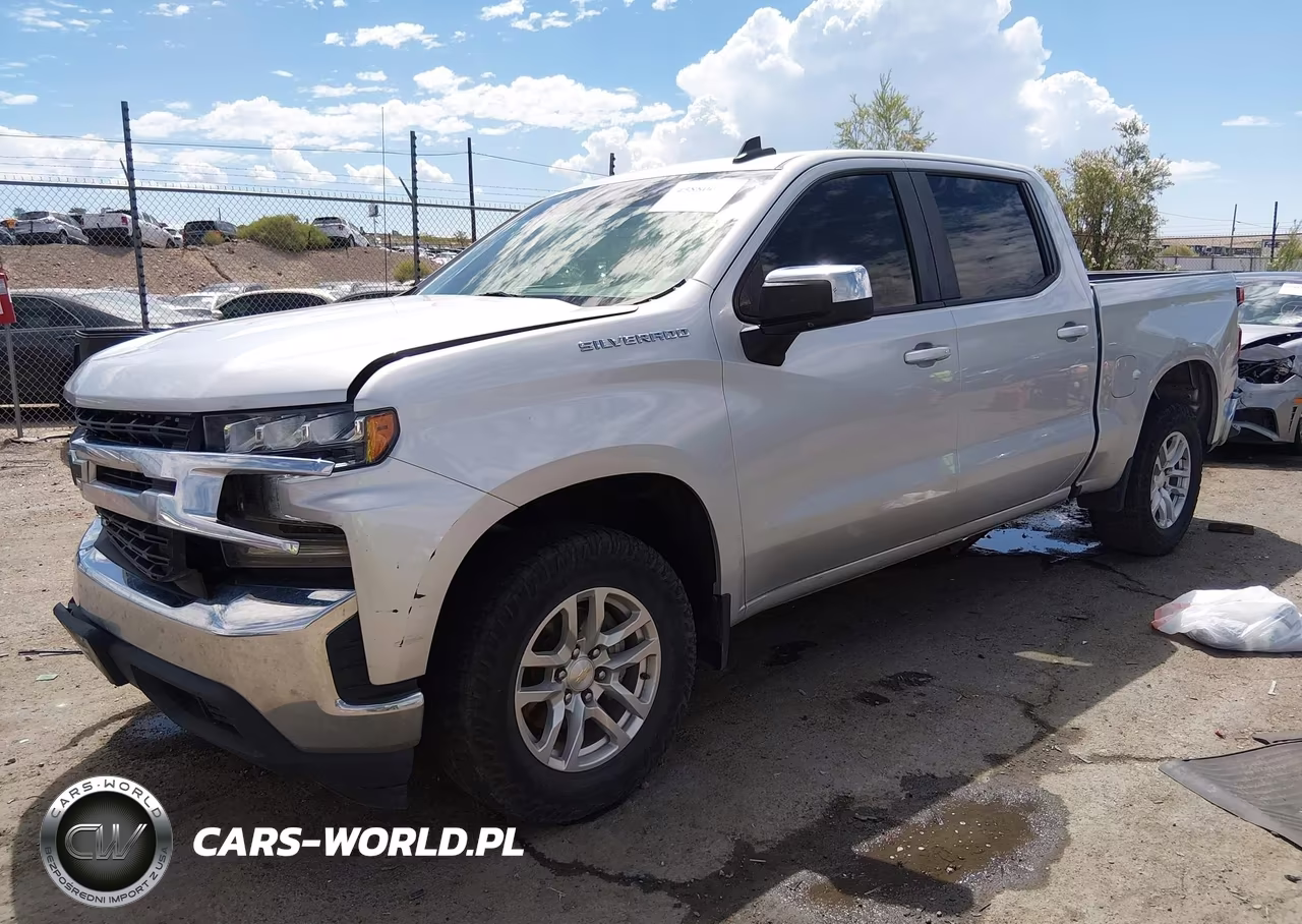 2021 Chevrolet Silverado 1500 2Wd Short Bed Lt VIN:1GCPWCED1MZ244686 - 2