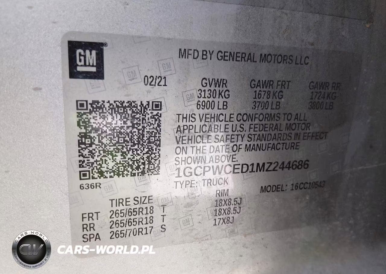 2021 Chevrolet Silverado 1500 2Wd Short Bed Lt VIN:1GCPWCED1MZ244686 - 9