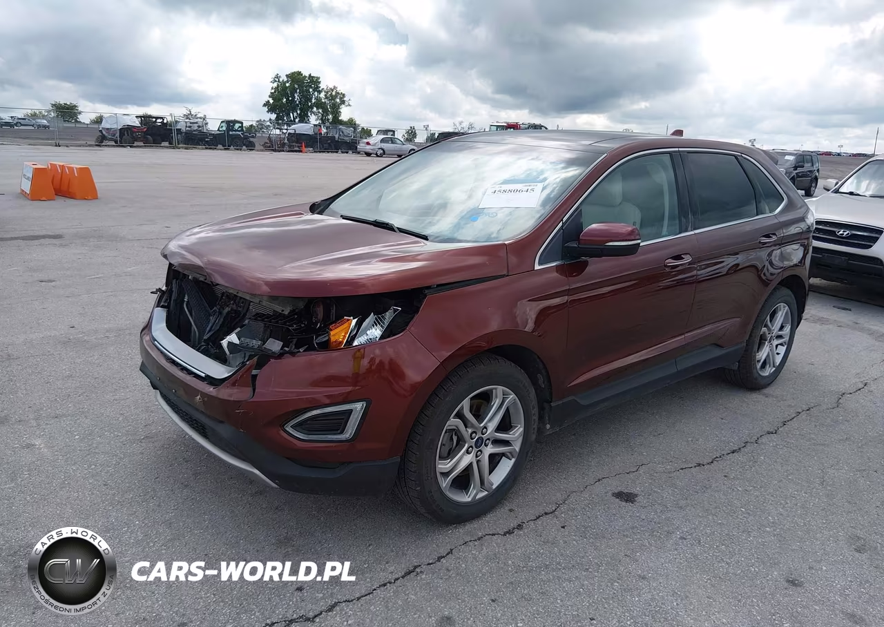 2016 Ford Edge Titanium VIN:2FMPK4K91GBB40249 - 2