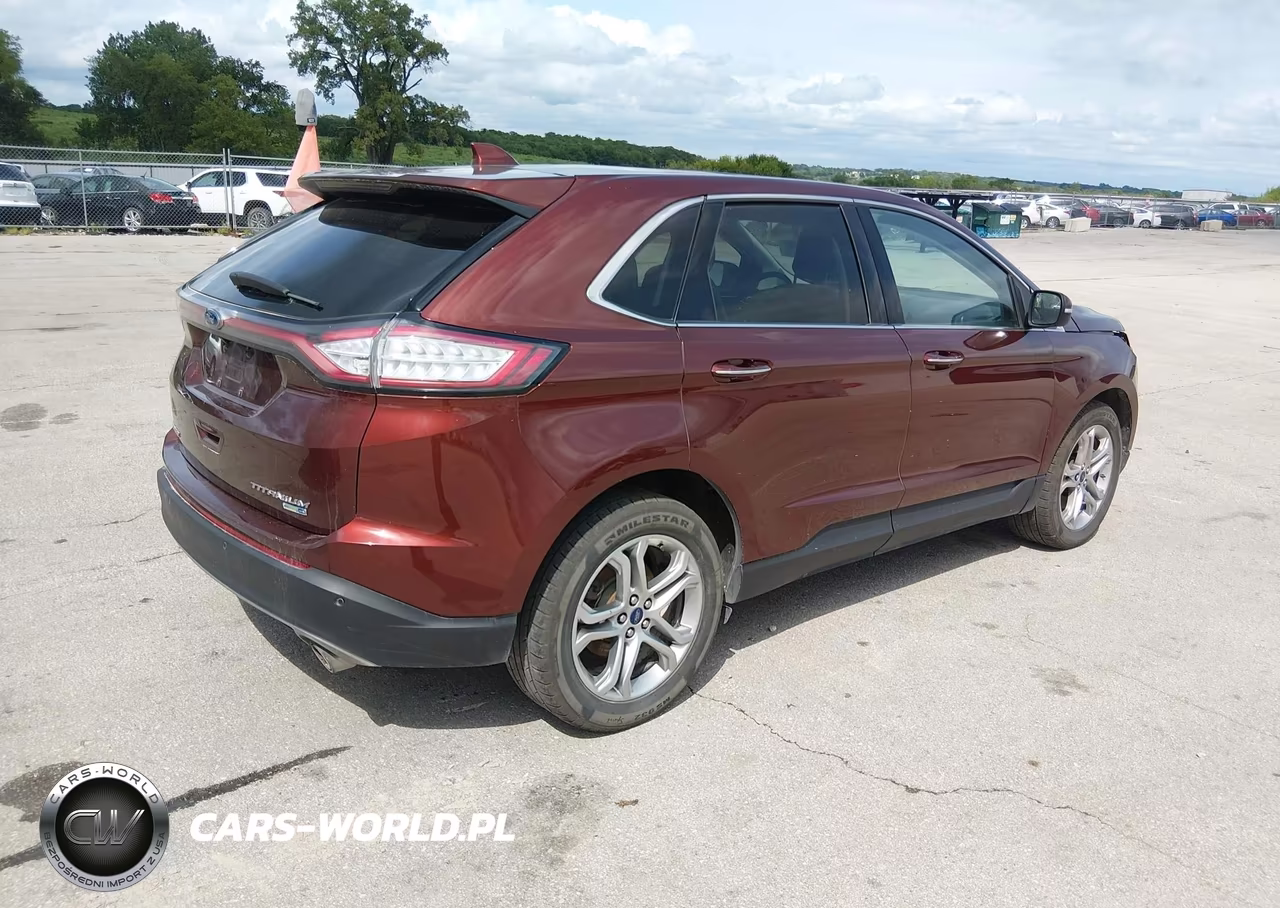 2016 Ford Edge Titanium VIN:2FMPK4K91GBB40249 - 4