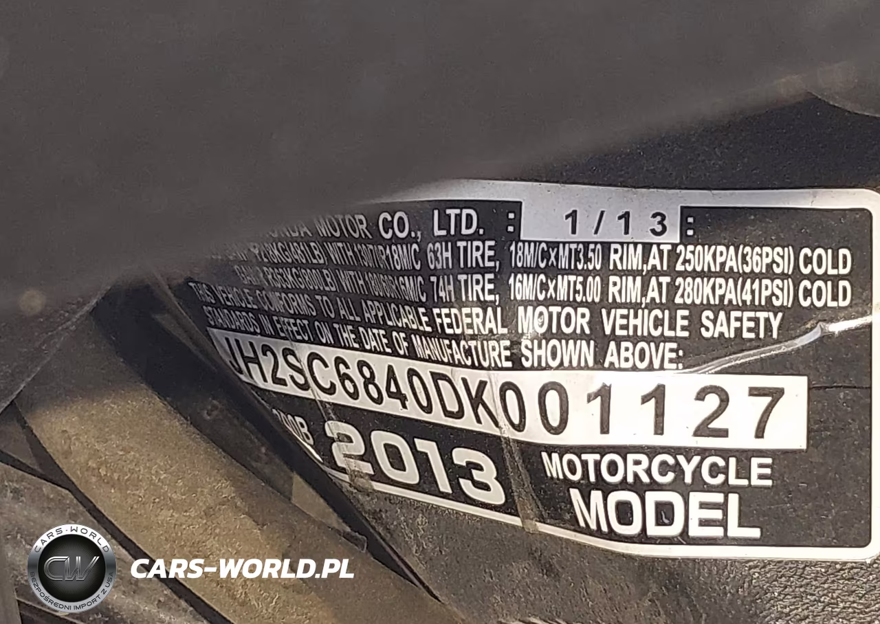 2013 Honda Gl1800 B VIN:JH2SC6840DK001127 - 10