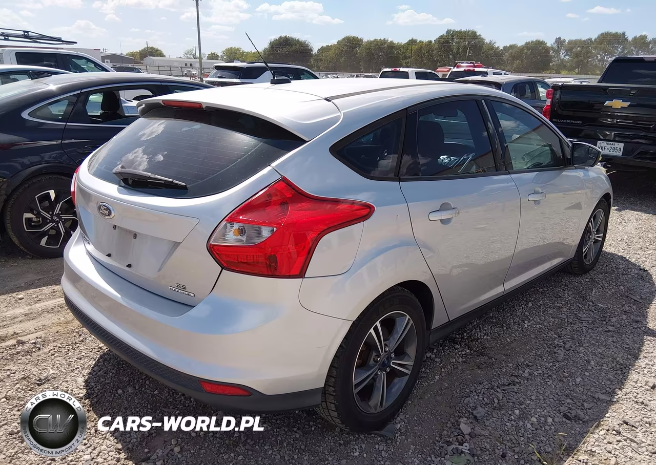 2014 Ford Focus Se VIN:1FADP3K22EL130158 - 4