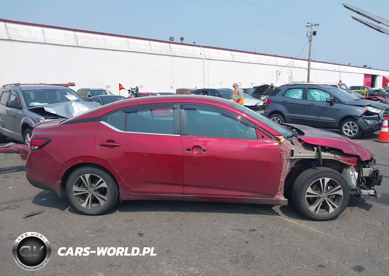 2022 Nissan Sentra Sv Xtronic Cvt VIN:3N1AB8CV5NY233084 - 14