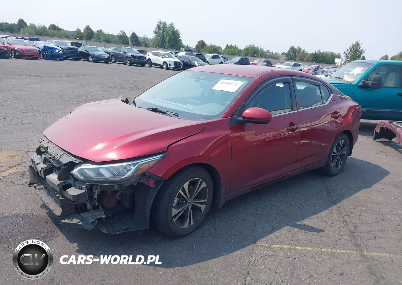 2022 Nissan Sentra Sv Xtronic Cvt VIN:3N1AB8CV5NY233084 - 2